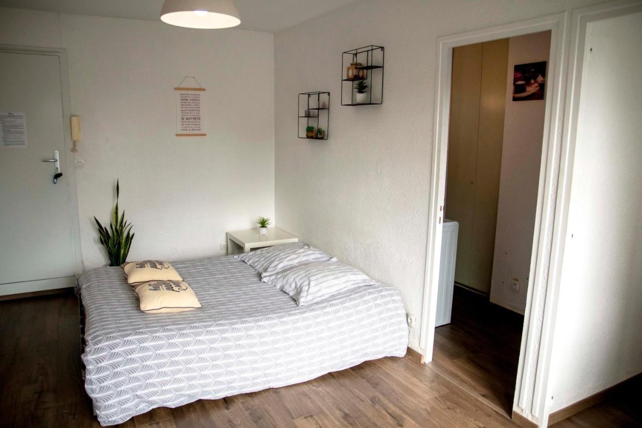 Studio terrasse Montpellier - Parking privé - Proche ligne 1 Extérieur photo